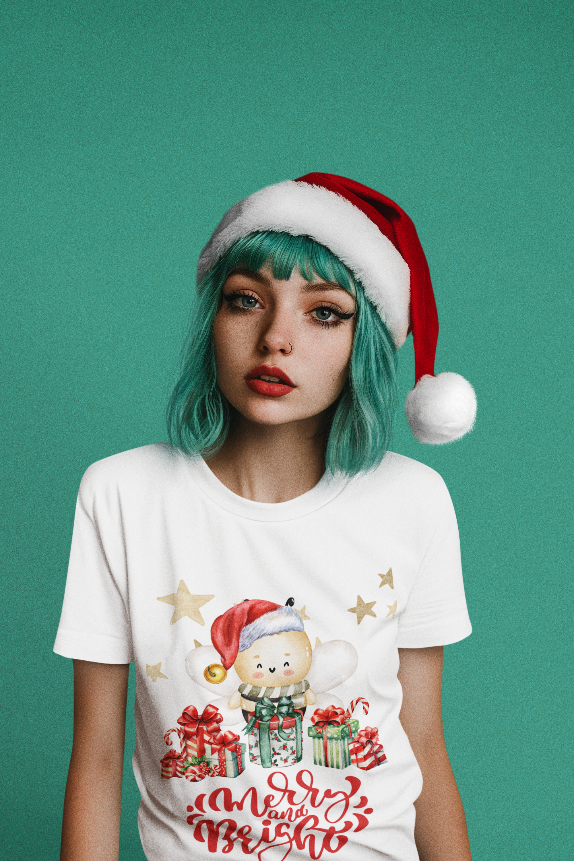 Bee Merry and Bright- Unisex Premium t-shirt